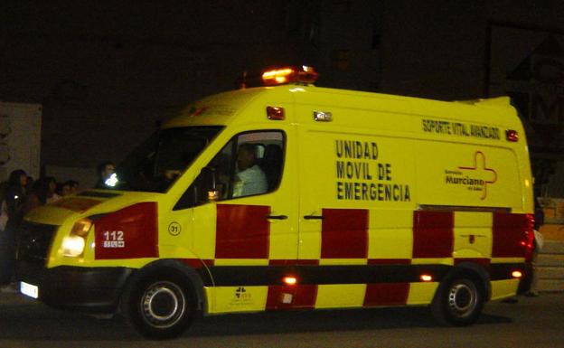 Archive image of a 112 ambulance. 