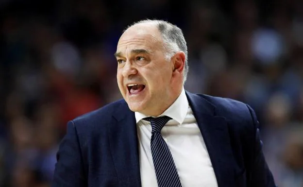 Real Madrid Basketball coach Pablo Laso in a file photo.