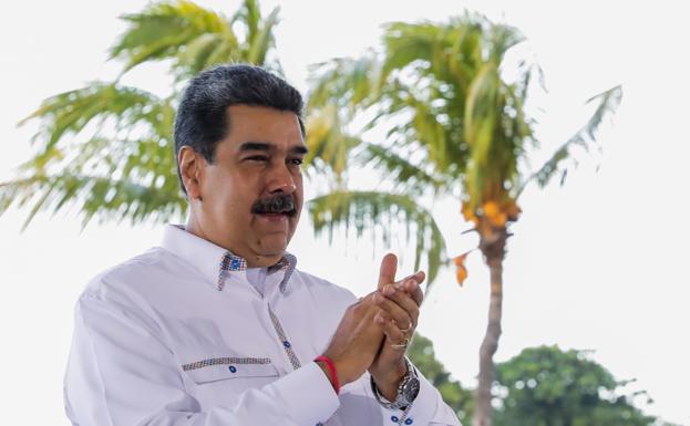 Nicolás Maduro, during a public act.