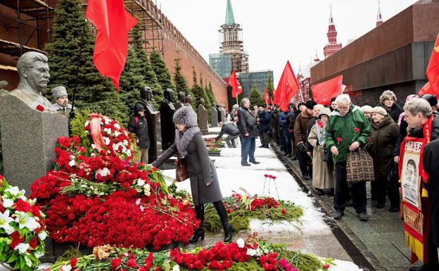 Tomb of the communist dictator Iósif Stalin, in Moscow, whose crimes the NGO Memorial was investigating.