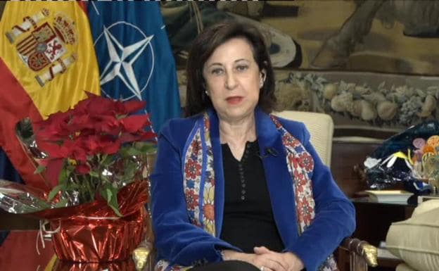 Margarita Robles, Minister of Defense. 