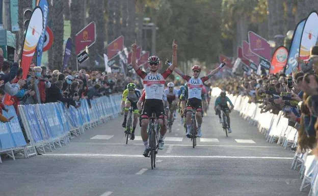 Alessandro Covi, winner of the Cycling Tour of the Region of Murcia 2022.
