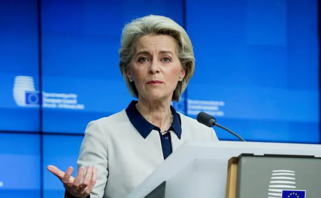 The President of the European Commission, Ursula von der Leyen. 