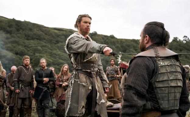 Sam Corlett is Leif Eriksson in 'Vikings: Valhalla'. 