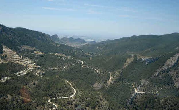 Sierra de la Pila, in a file image.