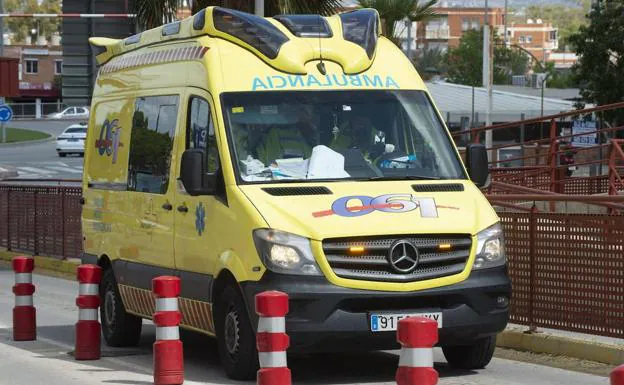 An ambulance in a file photograph.