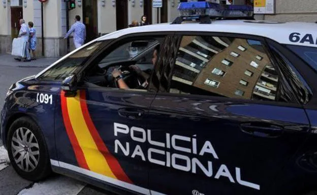 A vehicle of the National Police, in a file image.