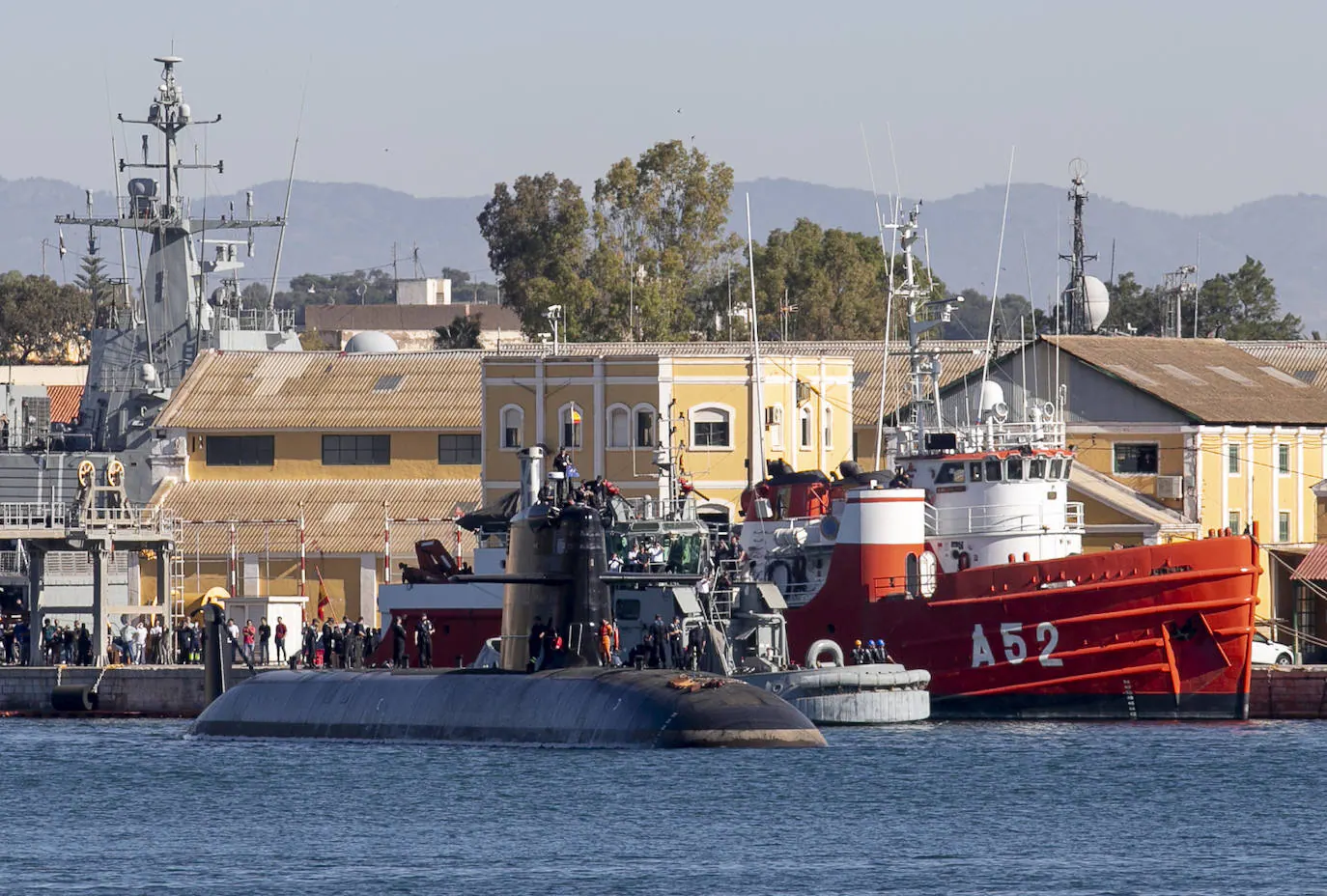 Fotos: El Submarino S-81 'Isaac Peral' Comienza Las Pruebas De Mar ...