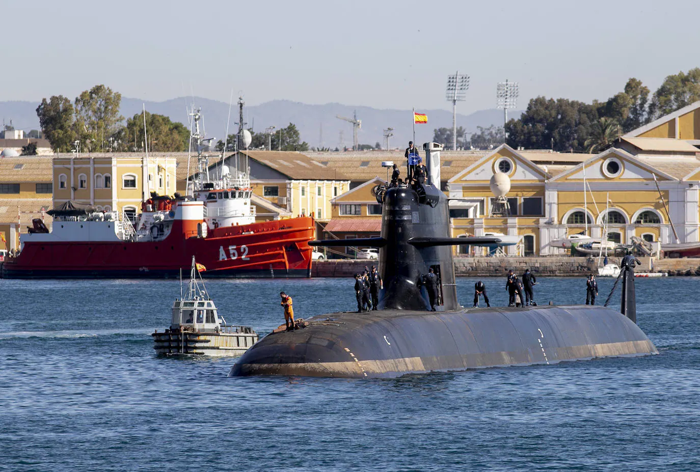 Fotos: El Submarino S-81 'Isaac Peral' Comienza Las Pruebas De Mar ...