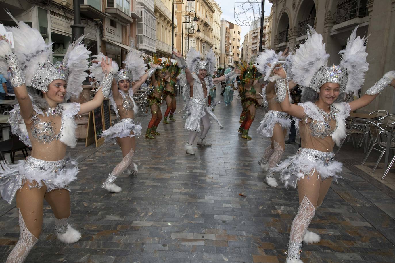 Fotos El pasacalles del Carnaval de Cartagena, en imágenes La Verdad