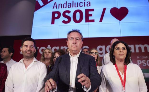 The PSOE candidate for the presidency of the Junta de Andalucía, Juan Espadas.