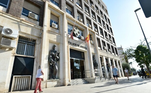 Palace of Justice of Murcia, in a file image.