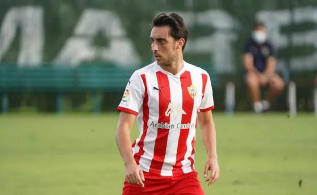 Sergio Aguza during his time at UD Almería.