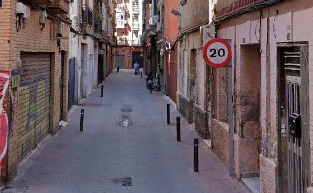 Calle Capuchinos, where the accident took place.