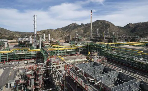 Repsol refinery in Escombreras, in a file image.