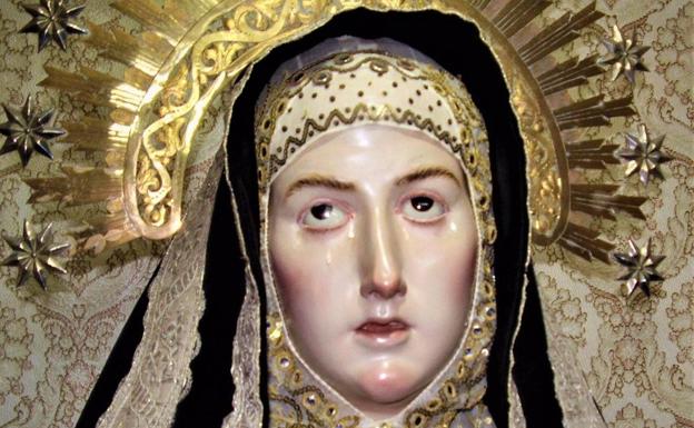 Virgin of Sorrows of the Monastery of the Incarnation of Algezares.