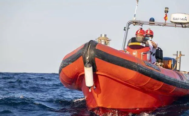 A Maritime Rescue vessel, during a drill, in a file image. 
