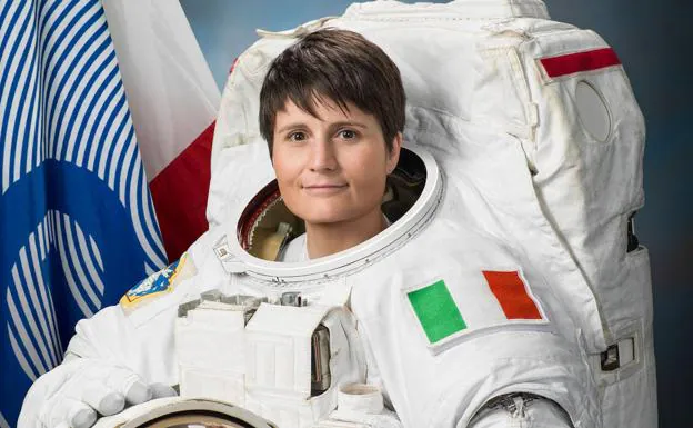 Italian astronaut Samantha Cristoforetti.