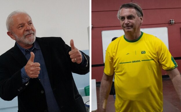 Lula and Bolsonaro got up early to cast their vote in the Brazilian presidential elections.