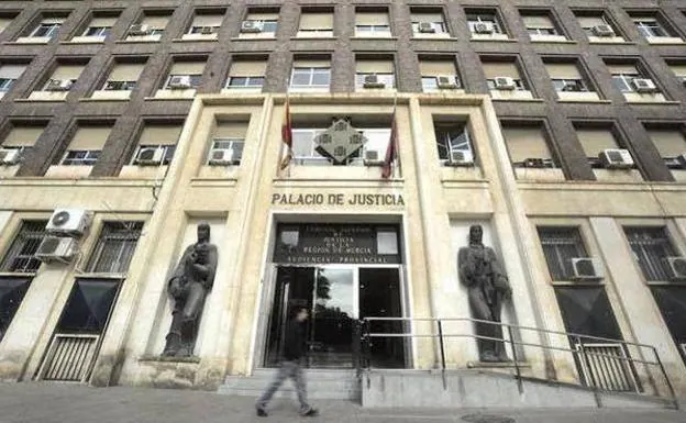 Palace of Justice of Murcia, in a file image.