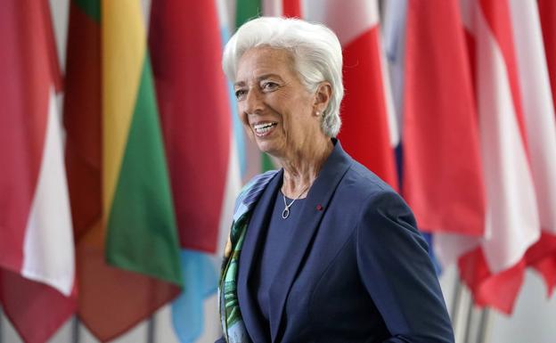 The President of the European Central Bank, Christine Lagarde.