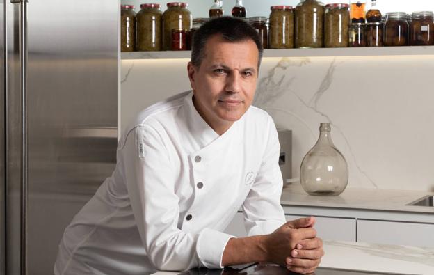 The Barcelona chef Oriol Castro, master in innovation. 