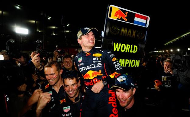 Max Verstappen celebrated his second consecutive World Cup in October.