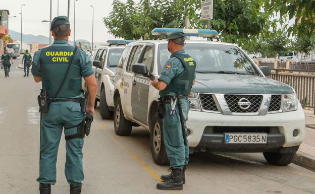 Civil Guard in Mazarrón in a file image. 