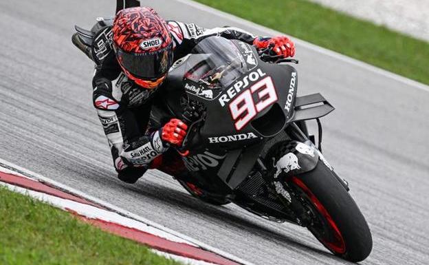 Marc Marquez, in Sepang