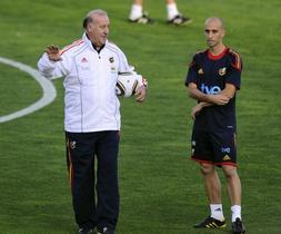 Aduriz Y Borja Valero Cara A Cara Con Del Bosque La Verdad